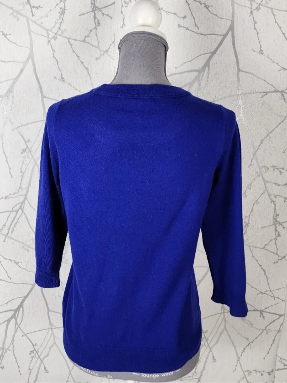J. Crew Royal Blue 100% Merino Wool Crewneck Tippi Sweater